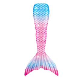 Ogon syreny niebiesko-różowy