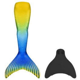 Ogon syreny niebiesko-żółty