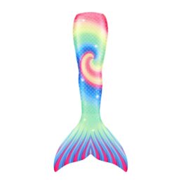 Ogon syreny wielokolorowy