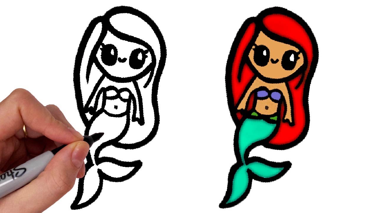 blog rysowanie syrenki