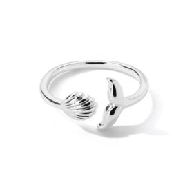 Pierścionki z muszlą