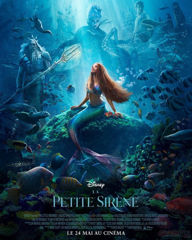 plakat filmu mała syrenka